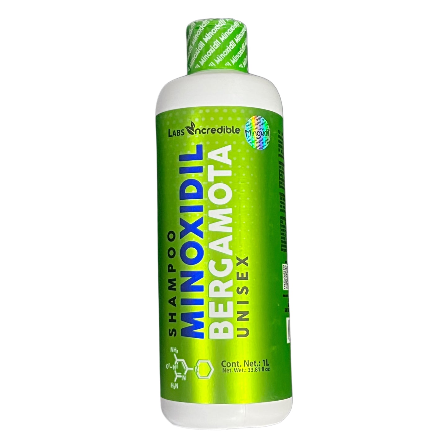 Shampoo con minoxidil