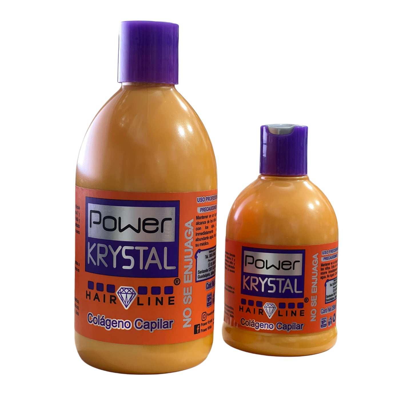 Colágeno capilar Power KRYSTAL sin enjuague