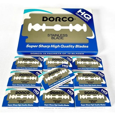 Navajas DORCO de Doble Filo Azules